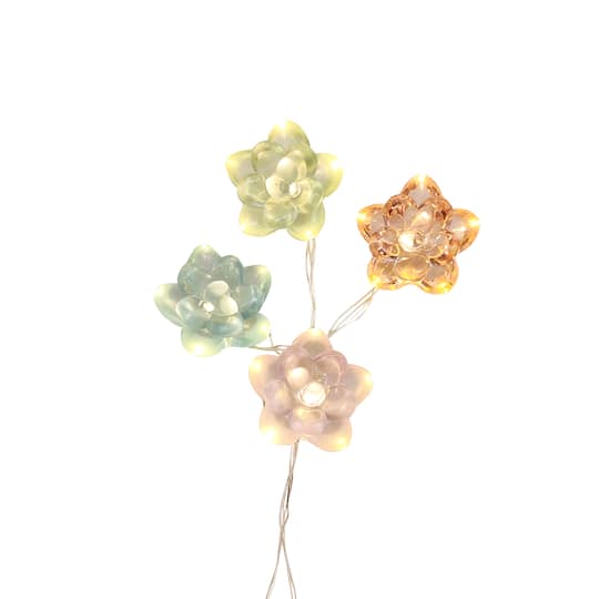 18ct. Succulent LED Crafting Lights by Ashland&#xAE;
